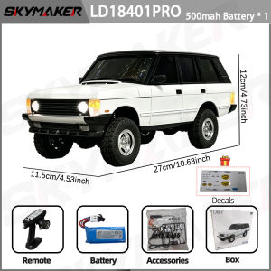 New LDRC 18401 LD18401PRO 1:18 RC Sensored Brushless 4WD Motor Off-Road Truck 2.4G Remote Control Car Model Toy Gift For Boys