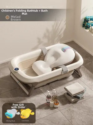 Lechin | Smart Temperature Sensing Folding Baby Bath Tub