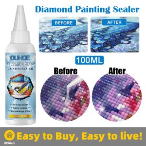 【Fast Shipping】 Diamond Painting Sealer Glue Diamond Art Permanent Hold Shine Effect Sealer Diamond Painting Puzzles Quick Drying Waterproof LZC-Diamond-Painting-Sealer