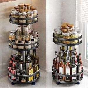 Rotating Kitchen Storage Rack