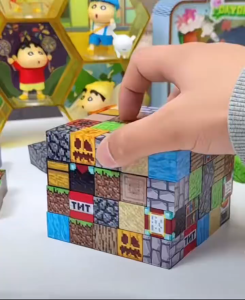 My world Magnetic Blocks Toy DIY Childrens Puzzle Assembling Educational Toys Building Blocks Set Toy Educational Toys for Kids & Adults Strong Magnetic Building Sets with Endless Creativity & Expandable Construction