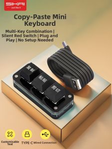 Sikai | Multifunctional Copy Paste Hotkey Mechanical Office Keyboard