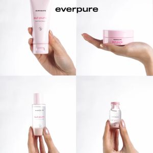 EVERPURE Sul-Pure Series - Paket Perawatan Kulit Berjerawat Dan Bebas Pori (Sabun Cuci Muka Obat Totol Dan Masker) Dengan Sulfur & BHA [BPOM] 60gr 20ml