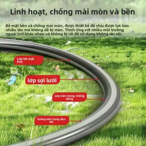 DELIXI Electric | Ống Tưới Nước Có Thể Thu Gọn và Mở Rộng để Làm Vườn và Rửa Xe
