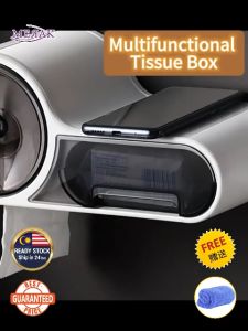 Waterproof Toilet Roll Holder Tissue Paper Towel Box Rack Shelf Bathroom Kotak Kertas Tisu Pemegang Gulung Tandas