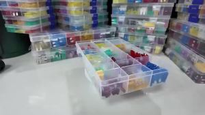 60PCS 5A 10A 20A 25A 30A Auto Car Blade Fuse Automobile Car Security Fuse Standard Assortment Kit Using For Small-sized Car
