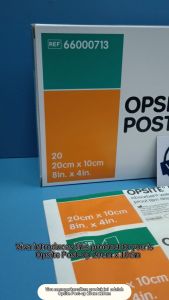 (Loose) Opsite Post-Op 20cm x 10cm 66000713 Smith & Nephew Adhensive Waterproof Dressings Sterile 施樂輝防水抗菌墊片8"x4" 8inx4in