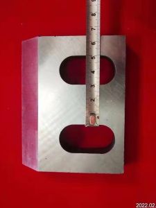 ใบมีดฝังเข็มขัดทำจากเหล็กกล้า SKD11 ทนทานต่อการสึกหรอสำหรับเครื่องย่อยพลาสติก PP Nylon PVC แรงดันสูง ไม่เป็นมาตรฐาน