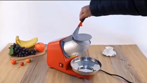 Best Seller ELECTRIC ICE CRUSHER | Stainless Steel Ice Crusher | Ice Maker Machine | Heavy Duty Ice Crusher | Snow Cone Maker | Snow Ice Crusher | Crushed Ice High Efficiency | Electric Ice Shaver | Ice Shaver Machine for Home Kitchens | Stainless Steel |