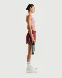 Nike Swoosh Medium Support Womens Padded Sports Bra - Pink Rise [DX6822-621]