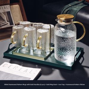 CRISTALGLASS | Luxury Ins Style Glass Water Cup Set