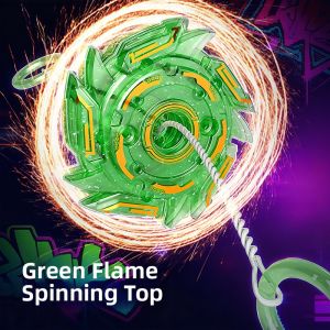 Spin Light-up Cable-pull Gyroscope Toy