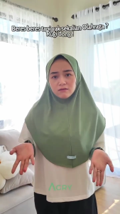 100RB ISI 12PCS Zaida Hijab Instan Hamidah Malay Jilbab Bergo Non Pet Kerudung Bergo Jersey Daily