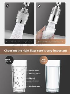 「China Plug」YEMO | Filter-Free Faucet Water Filter Anti-Splash Kitchen Use