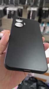 Casing HP Xiaomi Poco F7 Silikon Hitam Ring MagSave Soft Case Handphone