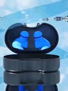 Bộ 2 nút bịt tai cao cấp EP1 chất liệu silicon dẻo mềm mịn cao cấp chống nước 100% bảo vệ an toàn cho da chính hãng POPO