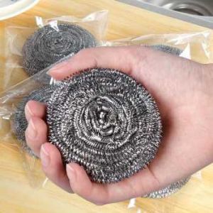 Sabut Besi Stainless Besar 40 Gram / Kawat Cuci Piring / Spon Piring Serbaguna