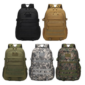 【New Arrival】 35L Molle Backpack Waterproof Fitness Backpack Multifunctional Travel Backpack Climbing Backpack for Middle Elementary
