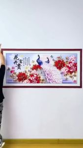 Tranh đồng quê việt nam trang trí phòng khách giá rẻ đẹp chất liệu decal keo sẵn bóc dán dq715