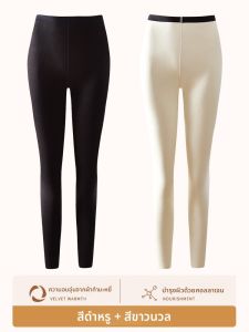 MiiOW | เสื้อกั๊กผ้าขนแกะสีดำสำหรับผู้หญิงในฤดูหนาว เสื้อชั้นใน MiiOW Cat Person คอวี ไหล่กว้าง ความร้อนระดับกลาง สายเดี่ยว แขนยาว ปกติ