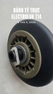 (Q2HCM) Bộ trục Bánh tỳ (con lăn đỡ lồng) máy sấy electroluc 11kg CHÍNH HẢNG (EDV114)