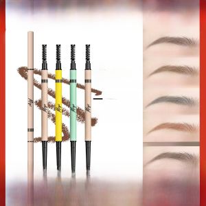 Waterproof Ultra-Fine Double-Ended Eyebrow Pencil Easy-To-Color Student Friendly Long-Lasting Sweat-Proof MZYZ Makeup Tool