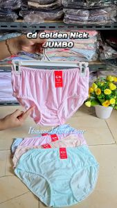 Celana Dalam Wanita Golden Nick Jumbo 381 High Waist | Cd Wanita Bahan Katun Ukuran Besar
