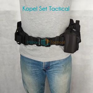 KOPEL SET TAKTIKAL & MULTIFUNGSI: Perlengkapan Dinas Polisi & Militer