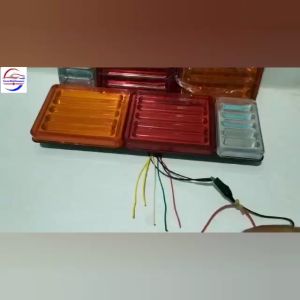 Lampu Stoplamp Rem Sein Sen Stop lamp Running Belakang Variasi Mobil Truk Truck Canter 12-24 Volt