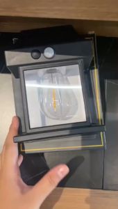 LAMPU DINDING SOLAR BOHLAM BK-888 LAMPU SOROT RUMAH TAMAN TENAGA SURYA ANTI AIR BK888 WALL LAMP