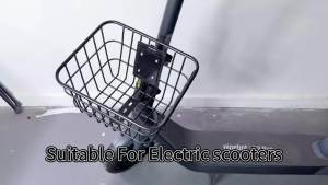 Universal Front Storage Basket for Xiaomi M365 Pro for Mi4 Mi5 For Ninebot G30 E3 G2 F3 ZT3 for Kukirin G3 G4 Stainless Steel