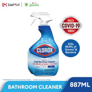 CLOROX BATHROOM DISINFECTING CLEANER SPRAY 887ML