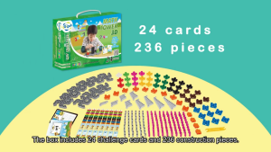 Đồ chơi giáo dục Tháp Học Toán 3D Gigo #1187R (24 thử thách)