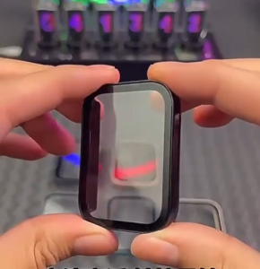 Xiaomi Mi Band 9 Pro Protective Case with Tempered Glass Screen Protector - New High-Quality 2in1 Design