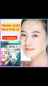 COMBO 10 Miếng Mặt Nạ Thạch Collagen Peptide Trong Suốt JOMTAM – Chống Lão Hóa Da Nâng Cơ Săn Chắc Dưỡng Da Sáng Mịn Màng Căng Mượt