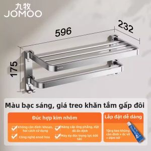 JOMOO | Giá Treo Khăn Phòng Tắm Nhôm Không Cần Khoan