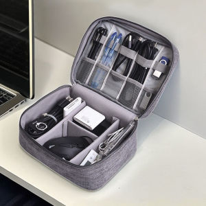 Cable Storage Bag Waterproof Digital Electronic Organizer Portable USB Data Line Charger Plug Storage Bag Travel Cable Organizer
