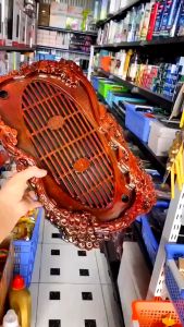 Khay Trà Giả Gỗ Khay trà tùng hạc điêu khắc giả gỗ cực đẹp và sang trọng KHAY TRÀ NHỰA GIẢ GỖ SANG TRỌNG tiện lợi