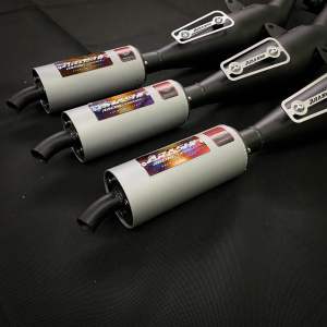 Knalpot standar Racing yamaha Fiz R harian suara garing bahan tebal copy ahm vnd PREPET