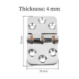 NEW Friction Hinges 316 Stainless Steel Folding Casting Friction Hinges Marine Hardware Hover 25 degrees Boat Accessories