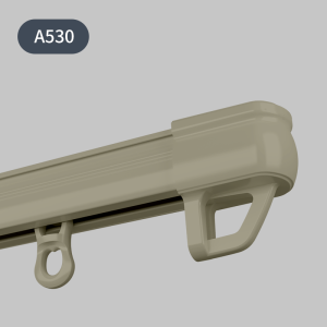 Silent Integrated Curtain Track Top or Side Mount