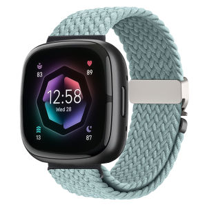 Parachute Braided Strap for Fitbit Versa 4 3 Sense 2 band Accessories replacment nylon correa Bracelet for Fitbit Versa 4 Strap