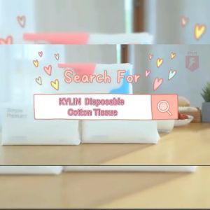 KYLIN Premium 6-Pack Soft Cotton Makeup Remover Tissues Hypoallergenic Facial Cleansing Towels Multi-Pack