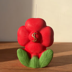 Trendy Creative Money Burning Aromatherapy Candle Decoration Cute Baking Mousse Cake Diffuser Stone Gypsum Silicone