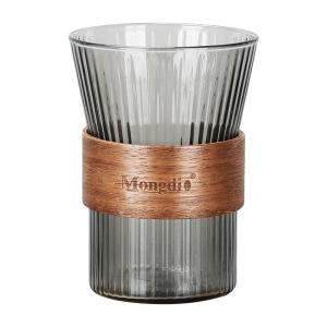 MONGDIO | Home Use High-Quality Transparent Glass Coffee Cup for Latte
