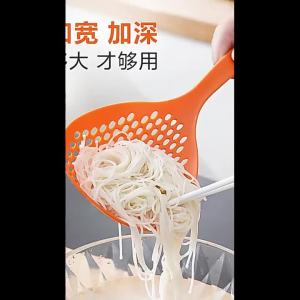 Nexlent Colander Spoon Noodles Food Drain Strainers Kitchen Soup Japanese-style Large Spoons