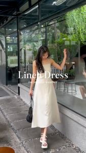 Váy linen dáng xoè cúp ngực hở lưng (kèm ảnh thật) - 247Store.vn - VaylineD399/p3k1