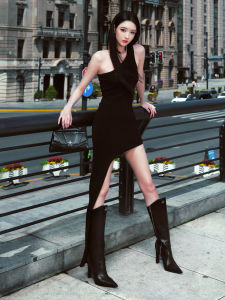 SMFK | Prismatic High-Heeled Boots 10cm