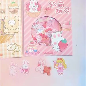 45PCS/Bag buku stiker/STIKER/STIKER BUKU MOMO/stiker 45 lembar - YuanYuanMall