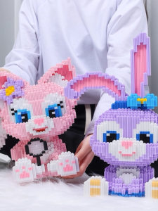 Birthday Gift Star Daido Small Particle 3D Puzzle Childrens Educational Assembly Toy for Boys And Girls Intelligence Development